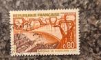 Frankrijk 1969 Stuwdam van Vouglans gestempeld michel 1652, Postzegels en Munten, Postzegels | Europa | Frankrijk, Ophalen of Verzenden