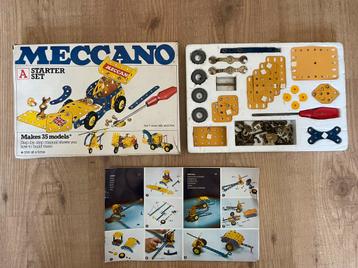 Meccano | Starter set A | jaren-70 speelgoed beschikbaar voor biedingen