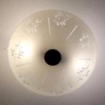 Retro design vintage schaal lamp floral bloemen, Huis en Inrichting, Lampen | Plafondlampen, Ophalen of Verzenden, Zo goed als nieuw