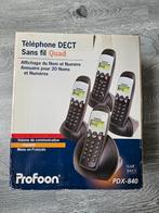 2 profoon dect telefoons (oorspronkelijk set van 4), Ophalen of Verzenden, 2 handsets, Zo goed als nieuw