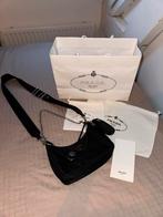Prada Dames 2005 Re-Edition Tas, Ophalen, Zo goed als nieuw, Zwart, Handtas