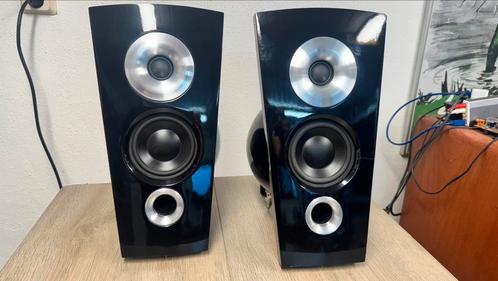 Everything But The Box Terra II - topklasse design speakers, Audio, Tv en Foto, Luidsprekers, Gebruikt, Front, Rear of Stereo speakers
