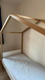 Bopita bed huisje, Hoogslaper, Zo goed als nieuw, 200 cm, 140 cm