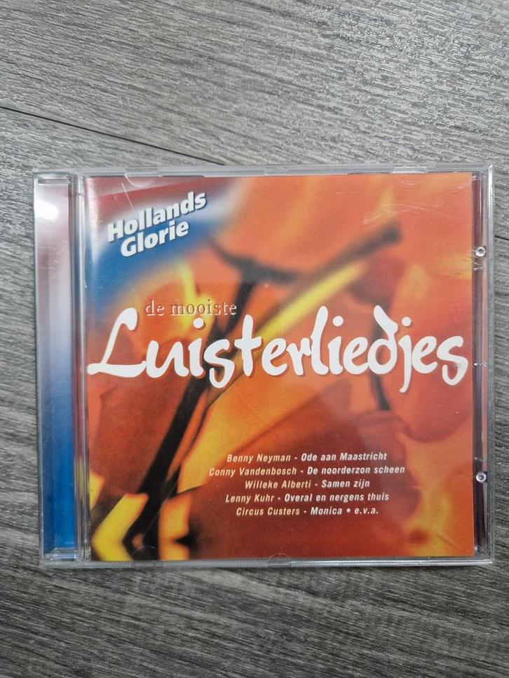 Hollands Glorie - De Mooiste Luisterliedjes CD, Cd's en Dvd's, Cd's | Nederlandstalig, Zo goed als nieuw, Levenslied of Smartlap