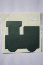 Kaarten treintje groen en wagons, Hobby en Vrije tijd, Kaarten | Zelf maken, Verzenden, Nieuw, Overige thema's, Blanco kaart of Basiskaart