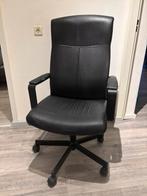 Bureaustoel IKEA MILLBERGET Zwart, Huis en Inrichting, Bureaustoelen, Ophalen of Verzenden, Gebruikt, Zwart, Bureaustoel