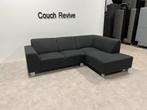 GRATIS LEVERING Z.G.A.N antraciet hoekbank 255x180 Gereinigd, Huis en Inrichting, Ophalen of Verzenden, Zo goed als nieuw, Vierpersoons of meer