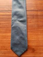 Stevige Brede Zijden Stropdas, Blauw, Ophalen of Verzenden, Zo goed als nieuw, Monti