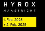 Hyrox Maastricht men single 1 februari 2025 €85,-, Tickets en Kaartjes, Evenementen en Festivals, Eén persoon
