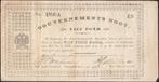 South Africa Pietersburg 5 pound 01-04-1901 Boerenoorlog, Ophalen of Verzenden, Zuid-Afrika, Los biljet