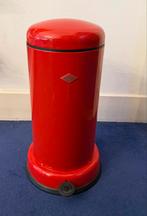 Rode Wesco Pedaalemmer - 20L - prullenbak, Huis en Inrichting, Woonaccessoires | Prullenbakken, Ophalen, Gebruikt, Met pedaal
