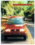 Folder Suzuki modellen (USA-uitgave - 1995), Verzenden, Gelezen, Overige merken