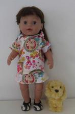 poppenkleertjes babypop born 43cm (capuchontrui setje ), Verzenden, Nieuw, Babypop