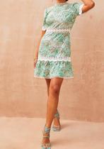Mintgroen Shelby Dress jurk van Never Fully Dressed maat 40, Maat 38/40 (M), Nieuw, Ophalen of Verzenden, Never Fully Dressed