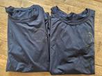 2x donkerblauw trainingsshirtjes Montar maat XL, Dressuur, Ophalen of Verzenden, Zo goed als nieuw, Dames