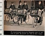 Den Haag 1940, PTT leegt bussen per fiets door benzinenood, Verzenden, 1940 tot 1960, Gebruikt, Overige onderwerpen
