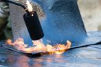 Dakdekker bitumen legger epdm plakken dakwerk, Ophalen