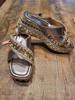 Sandalen met sleehak alma en pena 41, Ophalen of Verzenden, Zo goed als nieuw, Sandalen of Muiltjes
