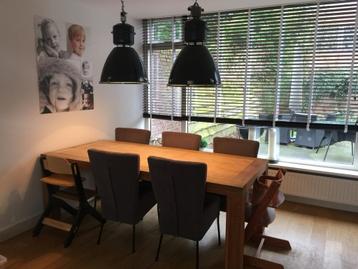 Eettafellampen industrieel 2 stuks beschikbaar voor biedingen
