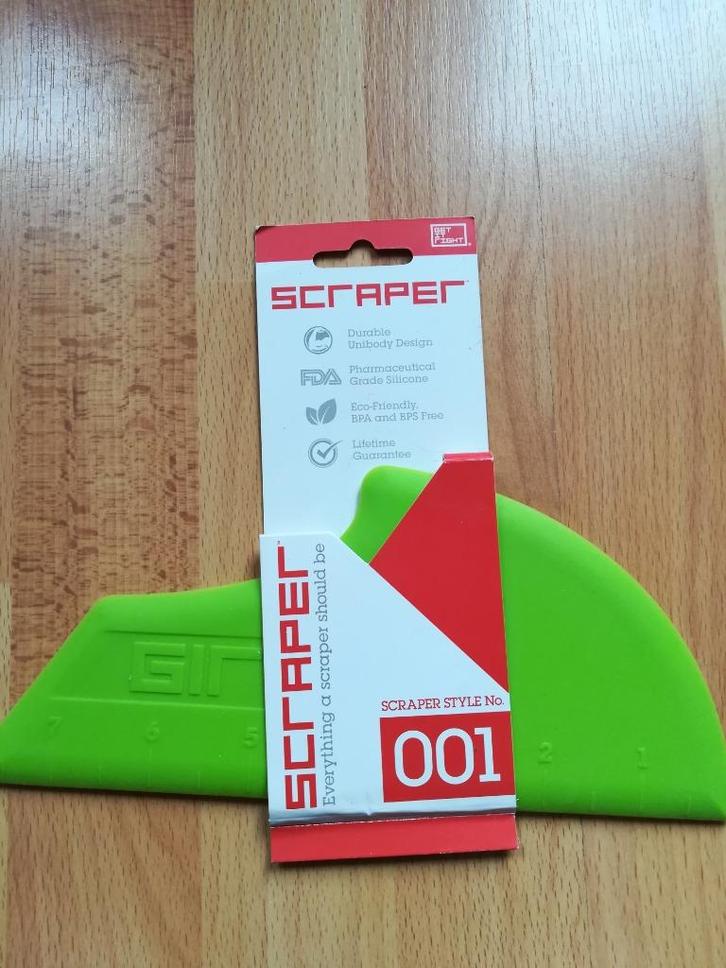 Scraper siliconen BPA vrij, Hobby en Vrije tijd, Taarten en Cupcakes maken, Nieuw, Overige typen, Taarten of Cupcakes, Ophalen of Verzenden