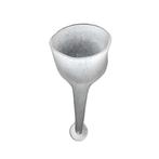 Hoge handgemaakte glas vaas - 92 cm, Huis en Inrichting, Ophalen, Gebruikt, Overige kleuren, -