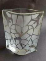 Kristallen design vaas ovaal met geëtste print, Ophalen