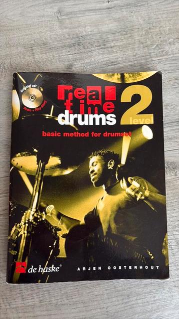 Lesboek Real Time Drums level 2 Oosterhout beschikbaar voor biedingen