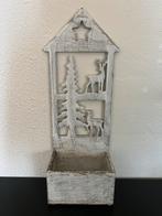 Kerstdecoratie kerststukje, Huis en Inrichting, Woonaccessoires | Stolpen, Ophalen of Verzenden, Gebruikt