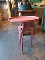 Set van 2 metalen bijzettafels, nieuw uit de doos, Minder dan 55 cm, Metaal of Aluminium, Nieuw, Onbekend