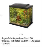 Superfish aquarium start 30, Dieren en Toebehoren, Vissen | Aquaria en Toebehoren, Ophalen, Zo goed als nieuw, Leeg aquarium