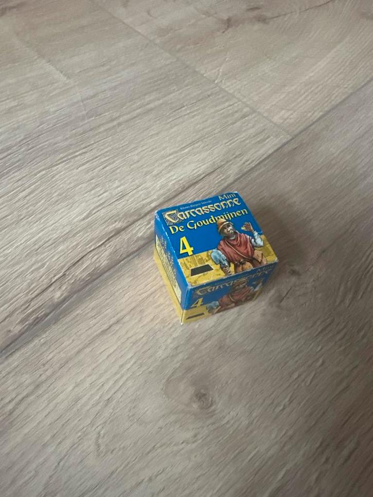 Carcassonne Mini Uitbreiding - De Goudmijnen, Hobby en Vrije tijd, Gezelschapsspellen | Bordspellen, Gebruikt, Een of twee spelers