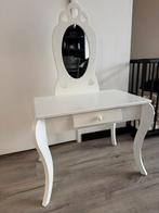 Leuke kaptafel met spiegel, Ophalen, Kunststof, Minder dan 50 cm, Zo goed als nieuw