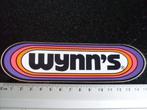sticker wynn's logo, Verzenden, Zo goed als nieuw, Merk