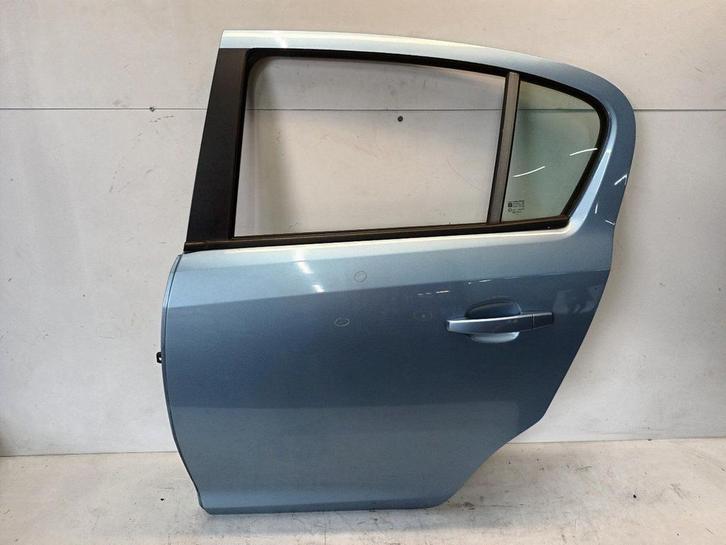 Portier links achter Opel Corsa, Auto-onderdelen, Carrosserie en Plaatwerk, Deur, Opel, Gebruikt, Herkomst onderdeel bekend, 12 maanden garantie