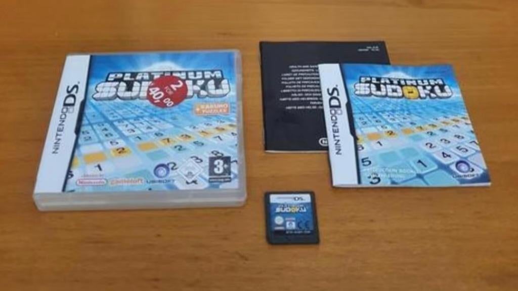 OPRUIMEN | DS | Platinum SUDOKU, 1 speler, Ophalen of Verzenden, Gebruikt, Vanaf 3 jaar