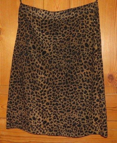 Rokje met panterprint Betty Barclay maat M, Kleding | Dames, Rokken, Zo goed als nieuw, Maat 38/40 (M), Bruin, Boven de knie, Ophalen of Verzenden