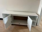 Design TV meubel (slechts 1 jaar gebruikt!), 100 tot 150 cm, Eikenhout, Ophalen of Verzenden, Zo goed als nieuw