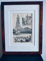 Craandijk Litho Amersfoort Gevangenis Poort Toren 1880 (91), Antiek en Kunst, Ophalen of Verzenden