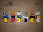 Zes Lego Fabuland speelfiguren, Ophalen, Zo goed als nieuw, Lego