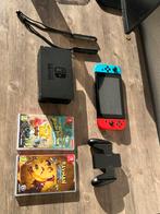 Nintendo switch, Spelcomputers en Games, Spelcomputers | Nintendo Switch, Met games, Met 2 controllers, Ophalen of Verzenden, Zo goed als nieuw