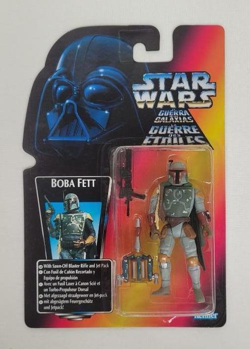 Star Wars Kenner Power of the Force Boba Fett 1995 tri-logo, Verzamelen, Star Wars, Nieuw, Actiefiguurtje, Ophalen of Verzenden