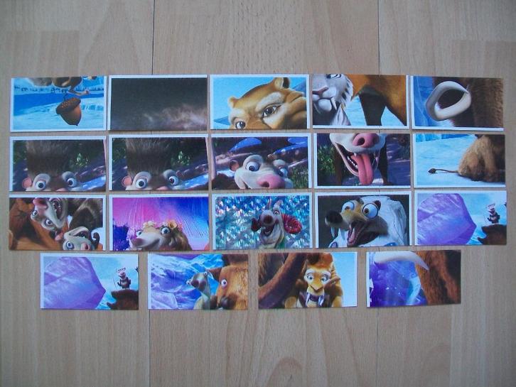 Ice Age stickers van Lidl Duitsland - 19 stuks, Verzamelen, Stickers, Nieuw, Film, Tv of Omroep, Ophalen of Verzenden