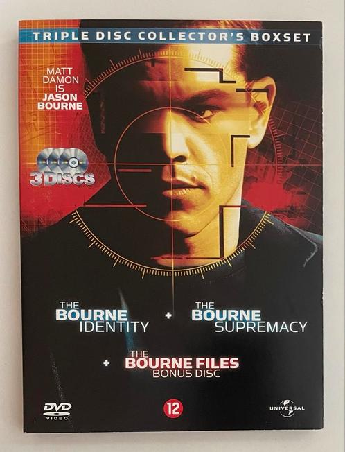 Bourne Identity & Supremacy Boxset, Cd's en Dvd's, Dvd's | Actie, Gebruikt, Actie, Boxset, Vanaf 12 jaar, Ophalen of Verzenden