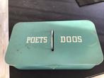 Oude poetsmiddelendoos - emaille, Ophalen of Verzenden
