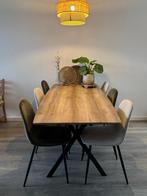 Eetkamer stoelen kwantum, Huis en Inrichting, Stoelen, Ophalen, Overige kleuren, Zo goed als nieuw, Metaal