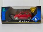 Solido: Fiat 500, 1960, 1:18, Hobby en Vrije tijd, Modelauto's | 1:18, Ophalen of Verzenden, Zo goed als nieuw, Auto, Solido