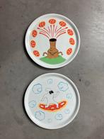 Alessi Pizzaborden Set, Huis en Inrichting, Keuken | Servies, Gebruikt, Keramiek, Ophalen of Verzenden, Bord(en)