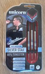 Gary Anderson oude Unicorn eerste editie Silver Star 21gram, Sport en Fitness, Darts, Ophalen of Verzenden, Nieuw, Pijlen