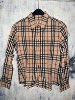 Iconische Burberry dames blouse in maat M., Maat 38/40 (M), Verzenden, Beige, Zo goed als nieuw