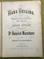 Heinrich Marschner - Romantische Oper in drei Acten, Zang, Gebruikt, Klassiek, Ophalen of Verzenden